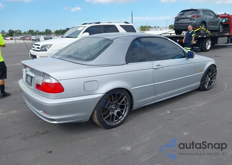 2001 BMW 325Ci from USA, damaged, VIN WBABS33481JY40880